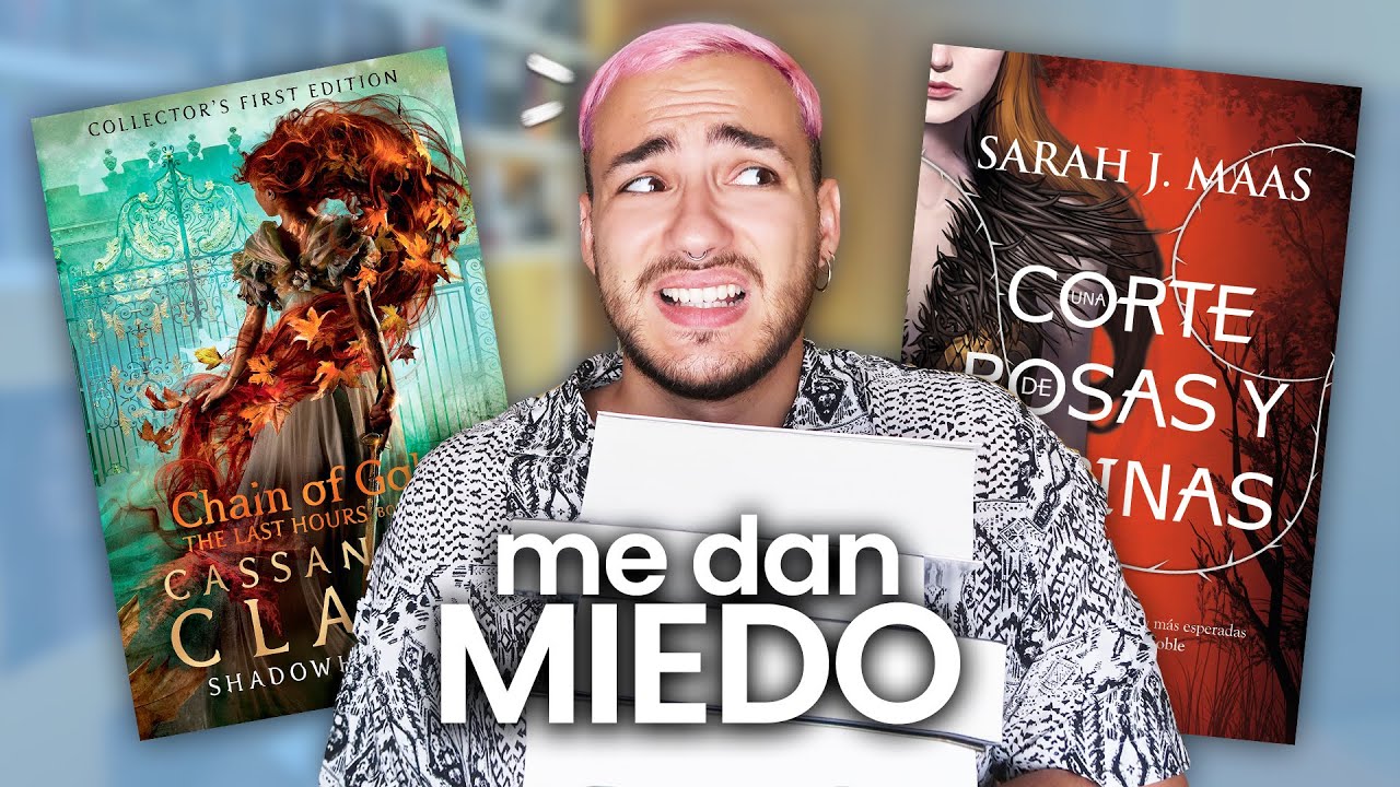 LIBROS QUE ME INTIMIDAN 😱 Josu Diamond