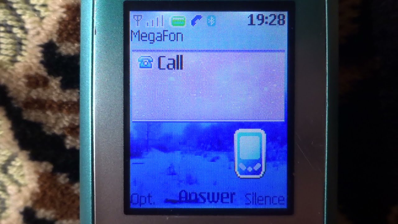 Nokia 2600 classic (RM-340) incoming call
