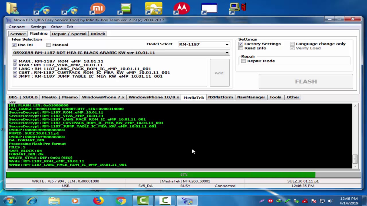 Nokia 216 rm-1187 Flashing infinity best tool
