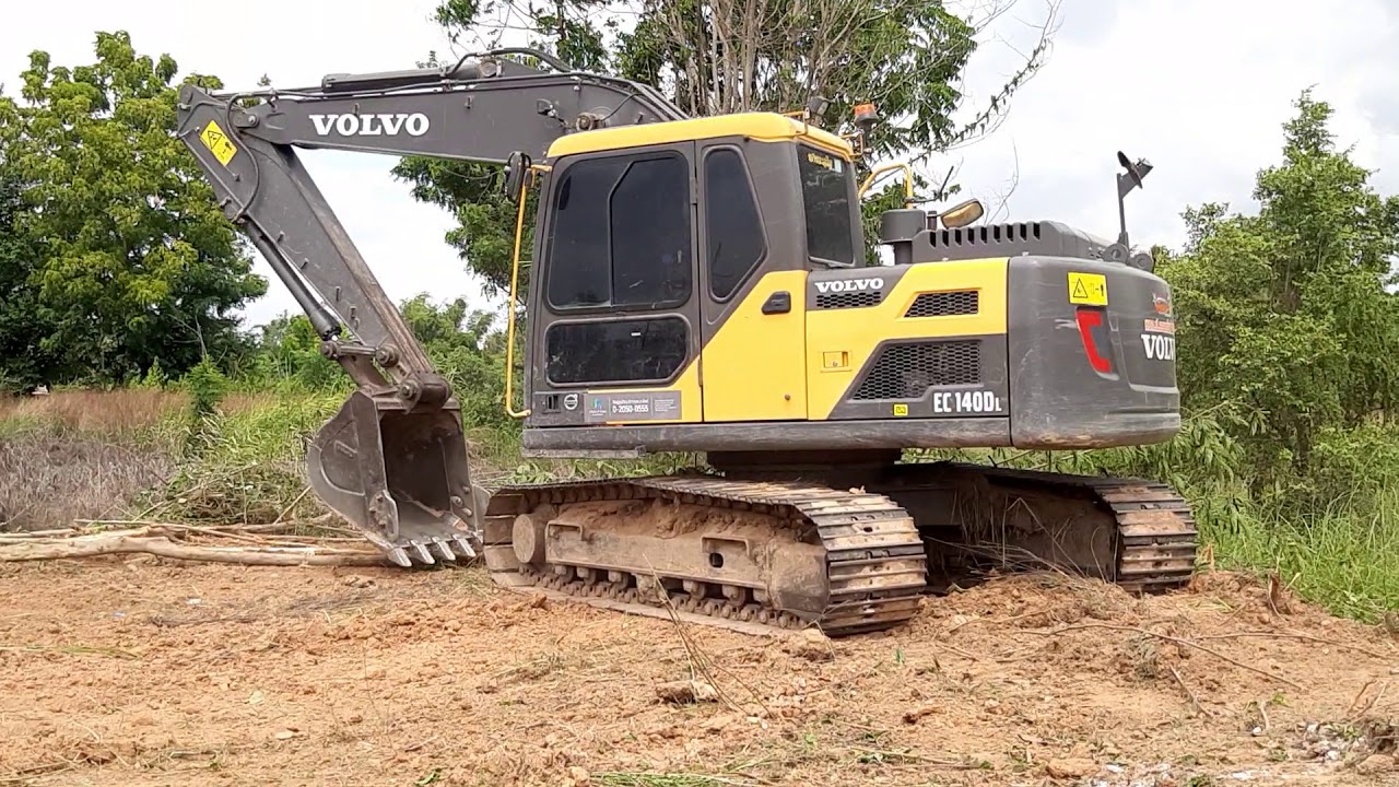 นานๆจะหาเจอ VOLVO EC140DL หล่อจัด งานเคลียริ่ง excavator EP.5310