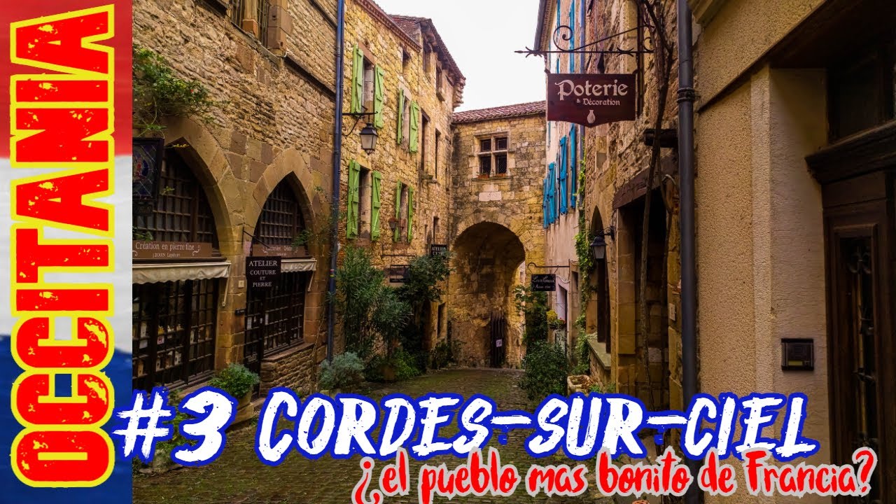 CORDES SUR CIEL 🇨🇵 El pueblo más bonito de Francia?