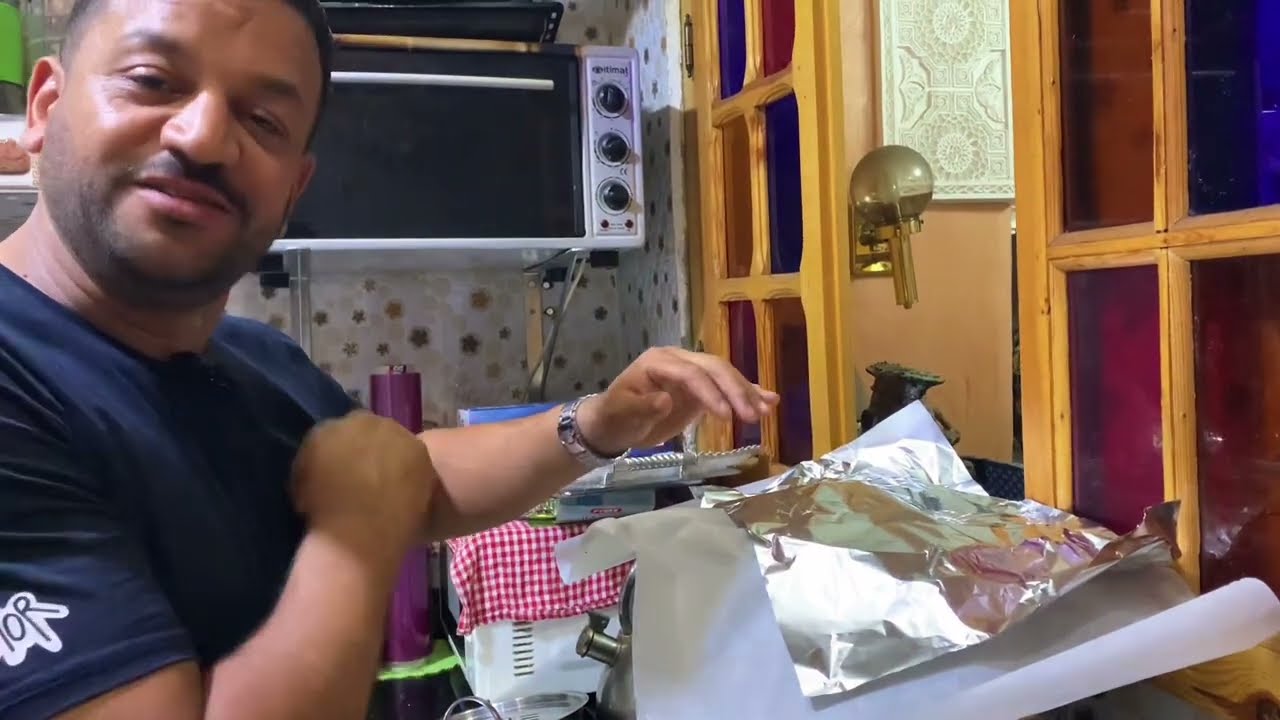 طريقة تحضير باولو بلحم رأس لعجل و الضراع مع كمال الشواي#kamal_chaway