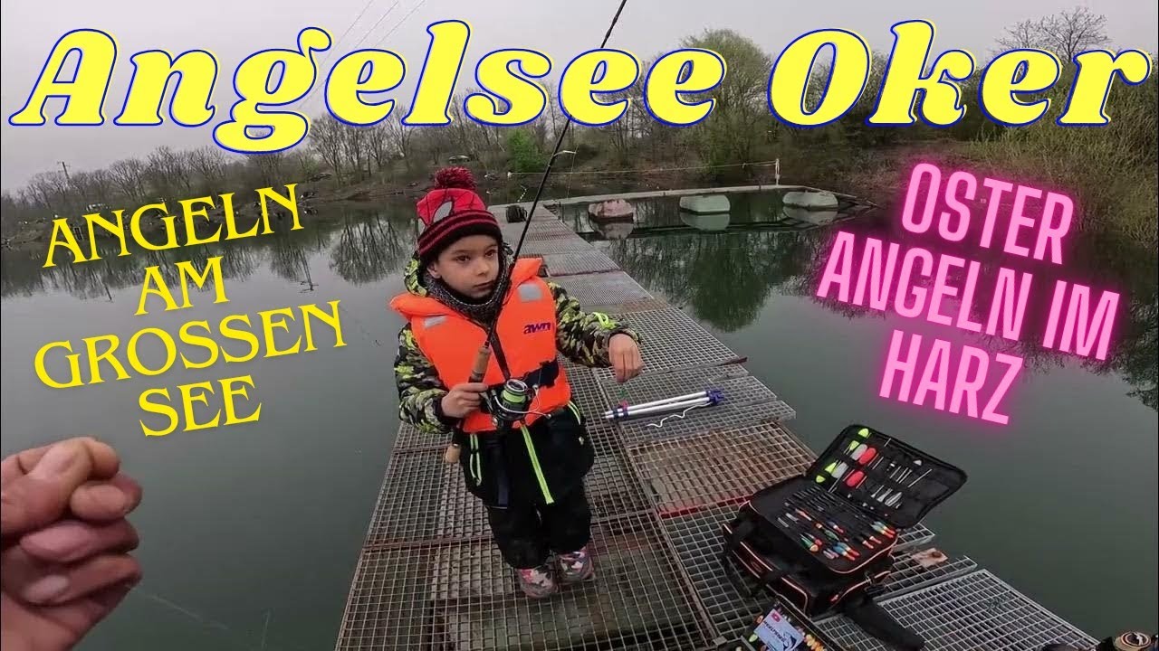 Forellen Angeln im Harz / Angelsee Oker / Gummi & spoon / Tramarella Montage / Angeln Am Großen See