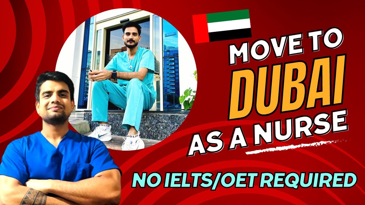 MOVE TO DUBAI AS  A NURSE NO IELTS/OET REQUIRED | EARN MORE THAN 1 LAC / MONTH💰| jobs in Dubai