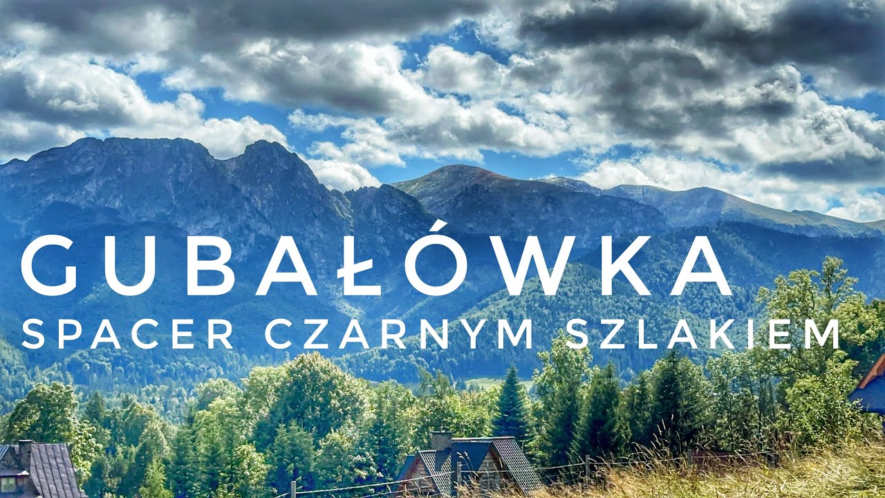 Zakopane Gubałówka i piękne widoki na Tatry - koniec wakacji - śnieg w górach?