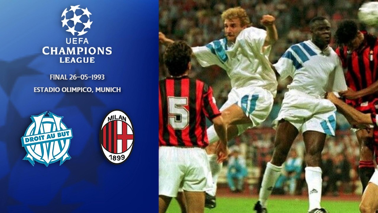 PES21 - PARTIDOS HISTORICOS | Final UCL 1993 |🔵⚪ Olympique de Marsella 🆚 ⚫🔴 AC Milan | FUMA