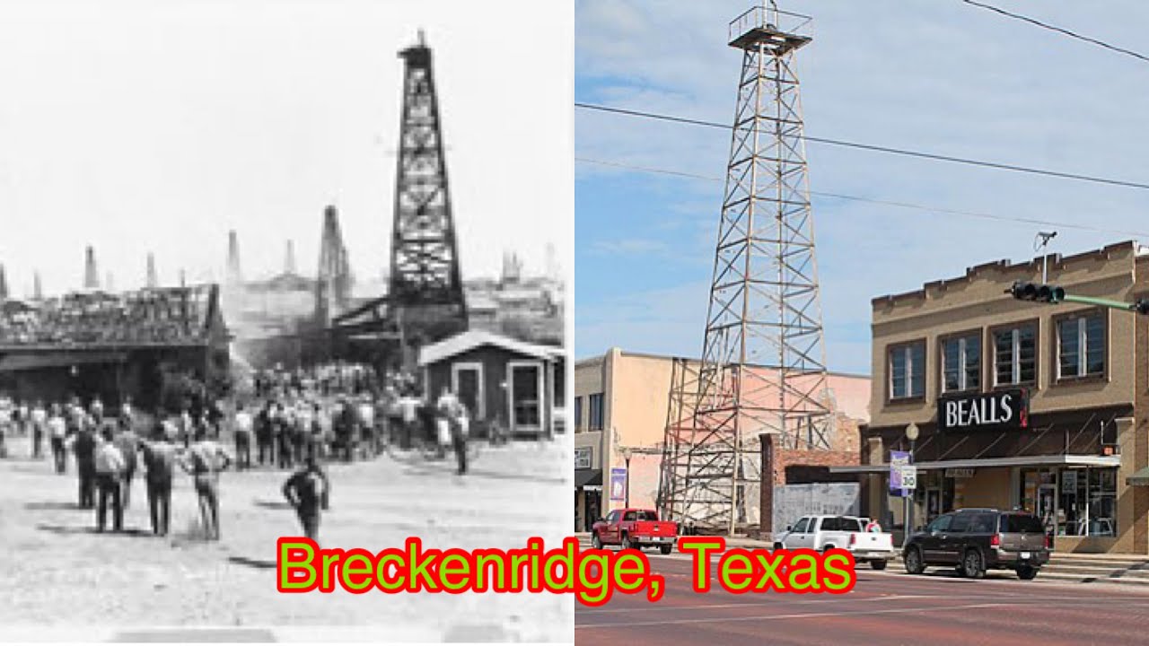 Breckenridge, Texas - historic major oil producer town - Stephens County | Drive Tour