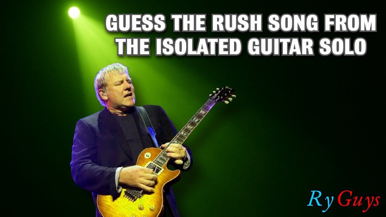 RyGuys: Угадай песню Rush по изолированному гитарному соло
