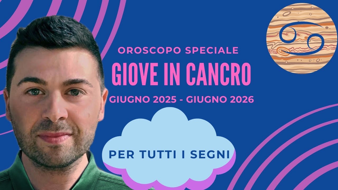GIOVE IN CANCRO OROSCOPO per tutti i segni