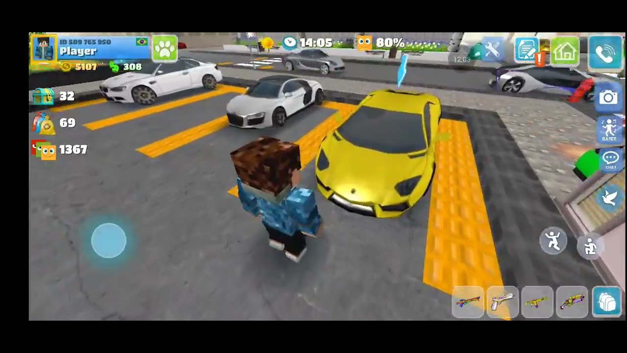 THEO PASSOS EM MINECRAFT CITY PARTE 4