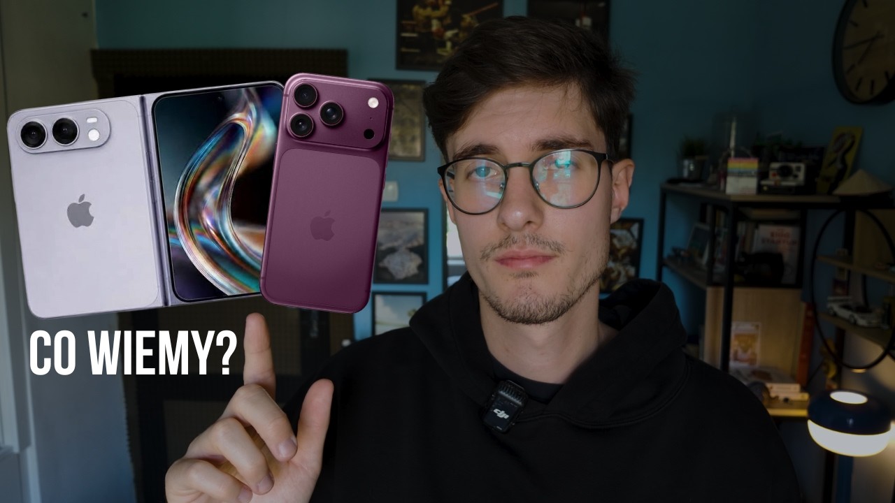 WSZYSTKO co wiemy o nowych iPhone'ach - Składany iPhone i iPhone Ultra
