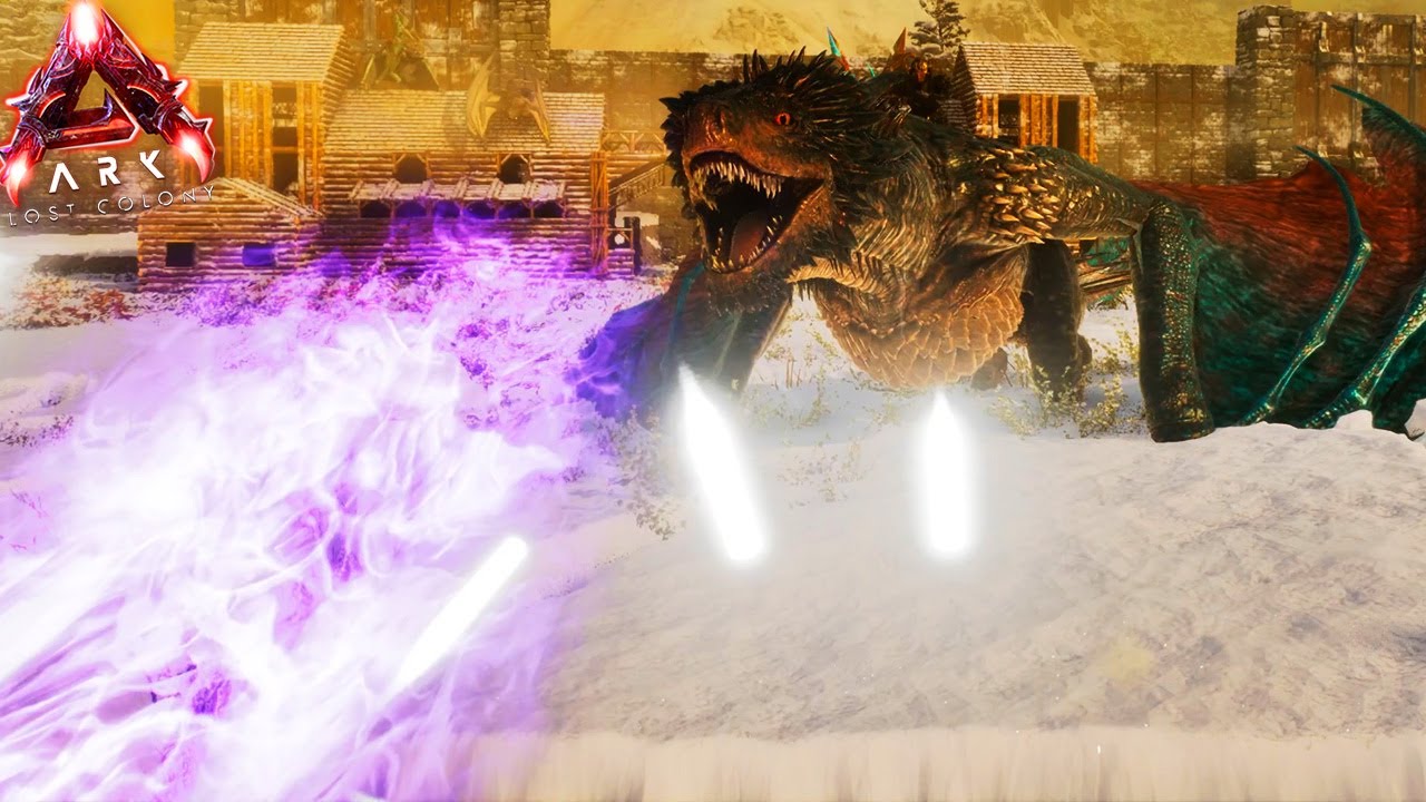 O Taming mais DIFÍCIL! Alzir Dragon! ARK LOST COLONY #28