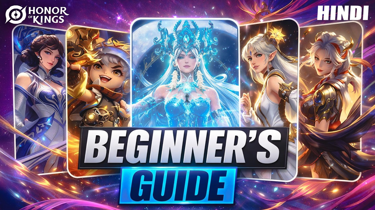 Honor of Kings Beginner Guide | Best Heroes, Roles & Tips (India)