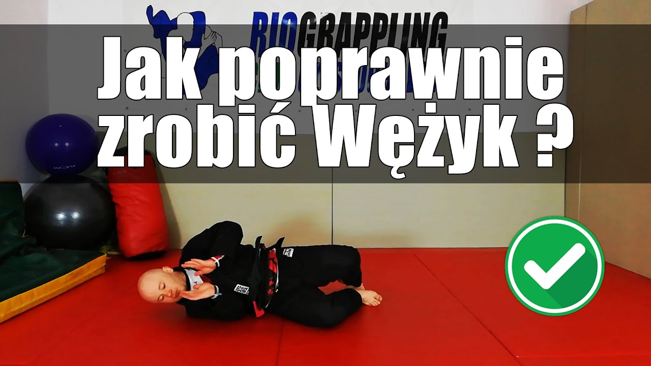 Jak zrobić wężyk / ucieczkę łokciową  / shrimp / snake ? Najczęstsze błędy w tym ćwiczeniu.