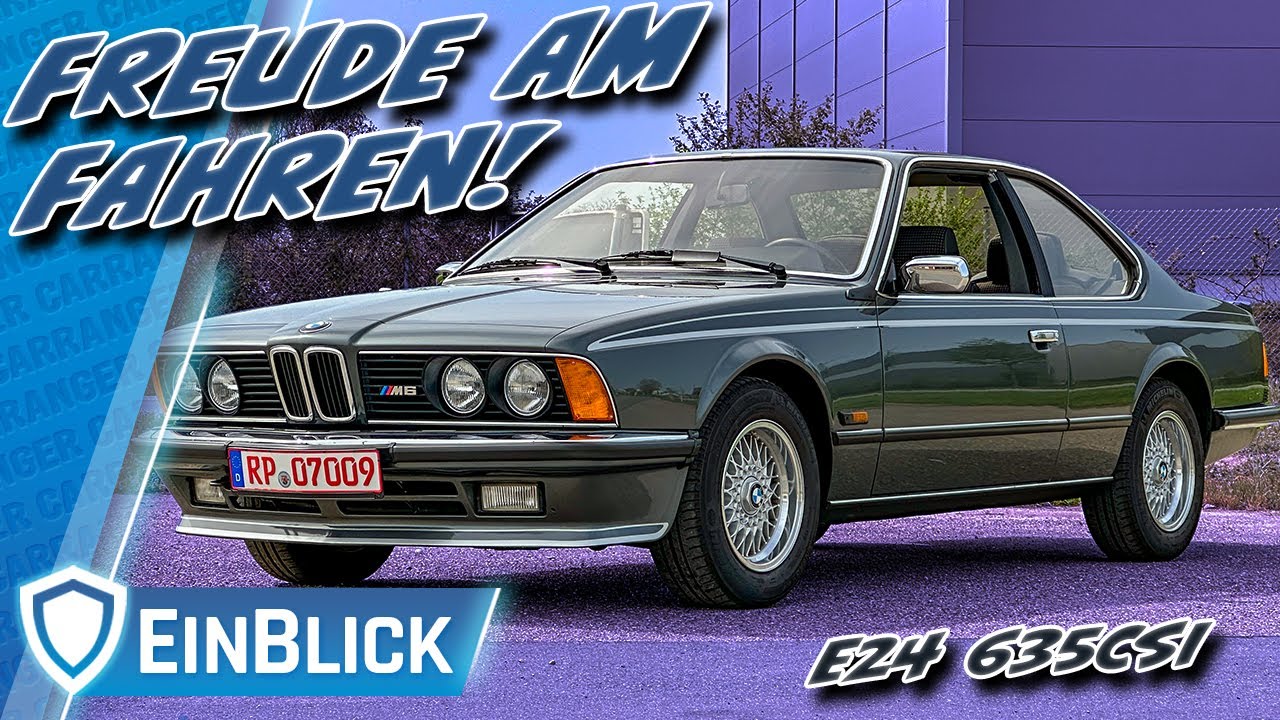 SCHÖNHEIT mit 6 Zylindern! BMW 635CSi E24 (1986) - Das ist BMW Rei(he)nkultur!
