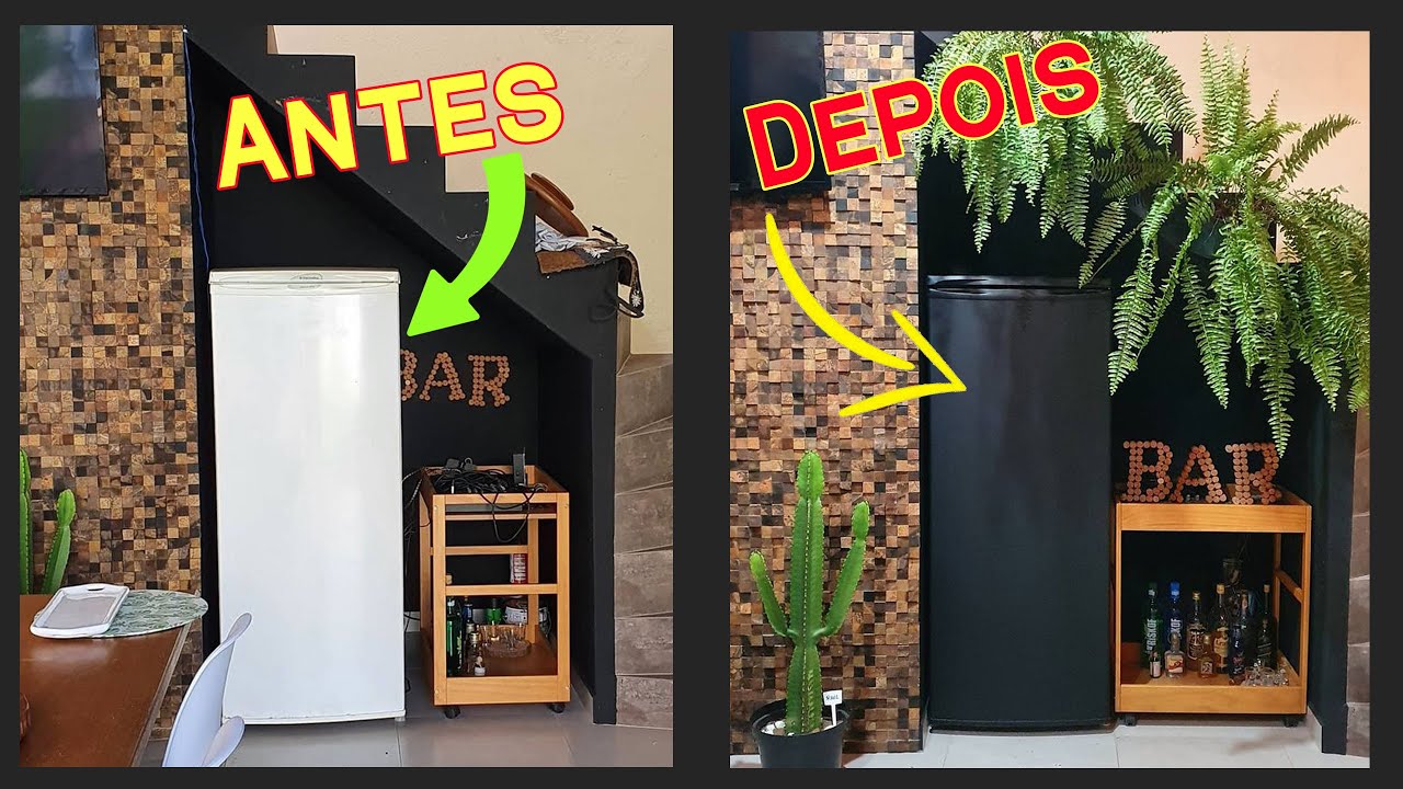COMO PINTAR UMA GELADEIRA