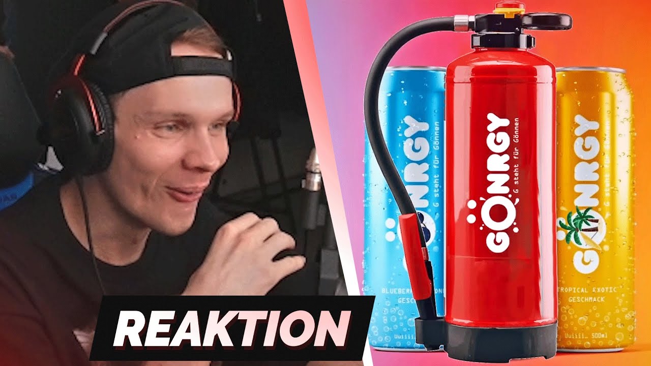 GÖNRGY 10L Festival Edition im Feuerlöscher 😲 | Satter Hugo Reaktion