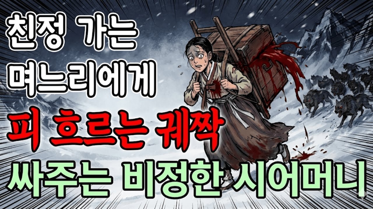 지옥 같은 시집살이 3년, 독사 같던 시어머니가 건넨 '핏물 밴 궤짝' 속에 숨겨진 눈물의 반전