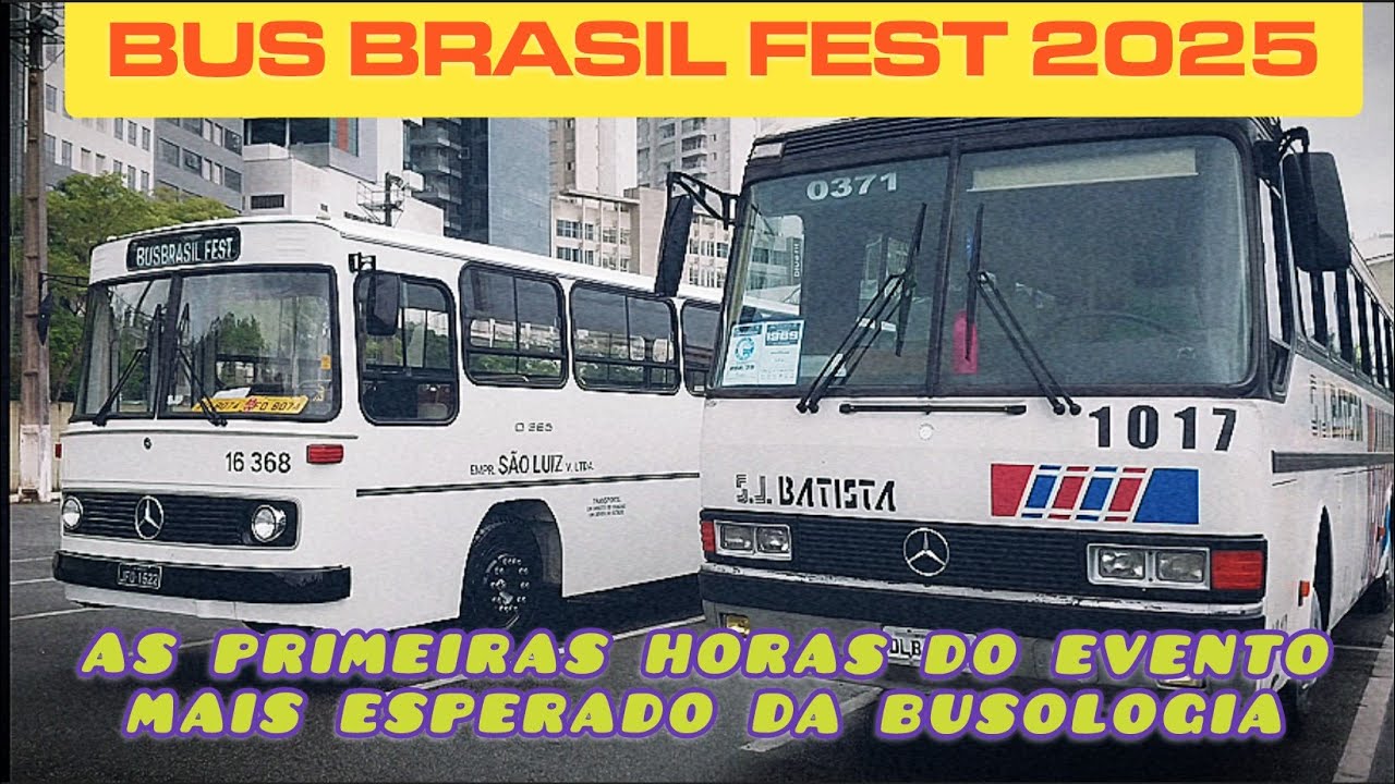 1ª PARTE DAS PRIMEIRAS HORAS PARA A BUS BRASIL FEST 2025 #bus #bbf2025 #ônibus #busbrasilfest #bbf 