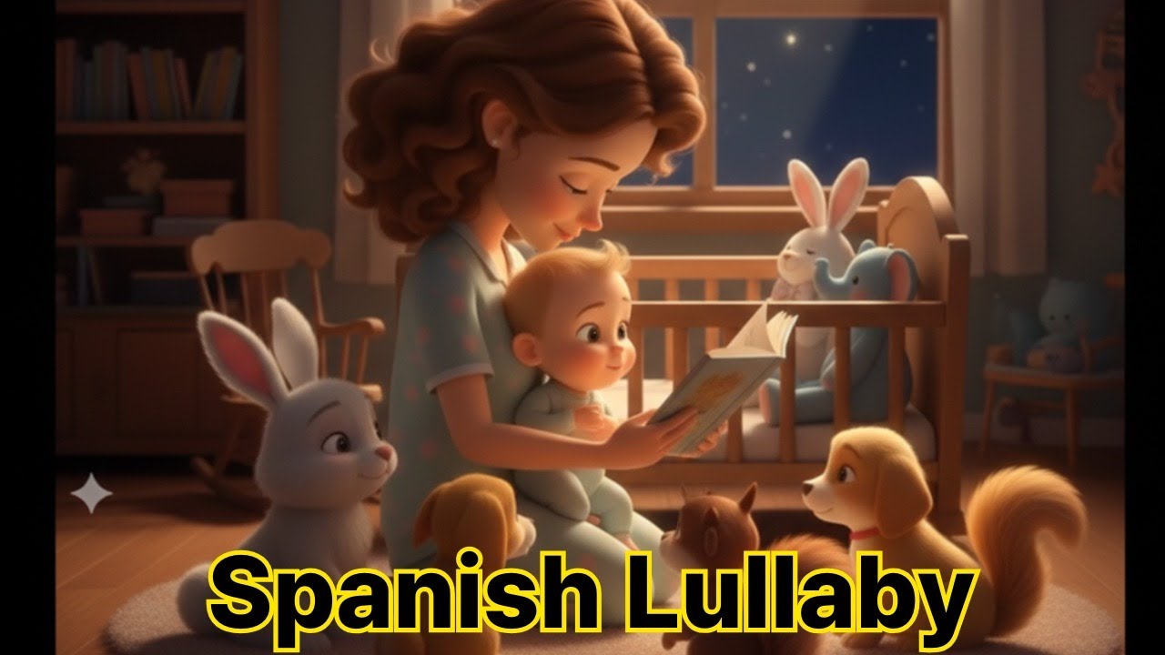 Cuentos de la Noche 🌙 Canción de Cuna Española para Niños
