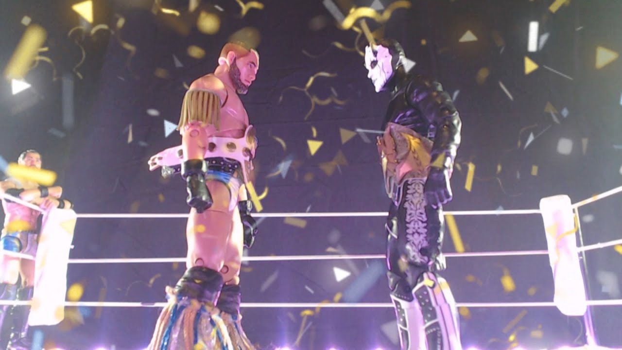 Holy Knight vs Devil's Destruction: Realistic Pro Wrestling Stop Motion WWE AEW NJPW Style