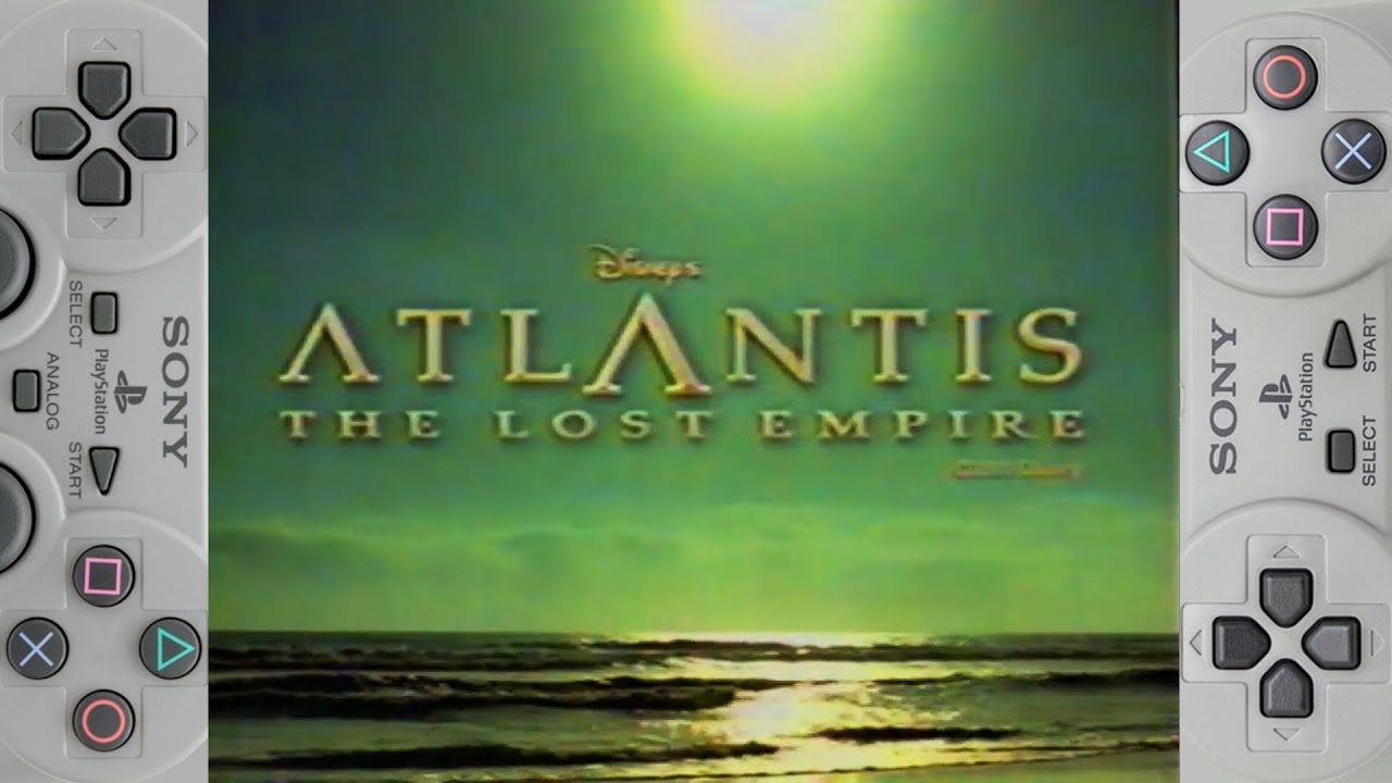 Atlantis: The Lost Empire (Sony PlayStation\PSX\PSone\PS\PS1\All Commercial) Full HD