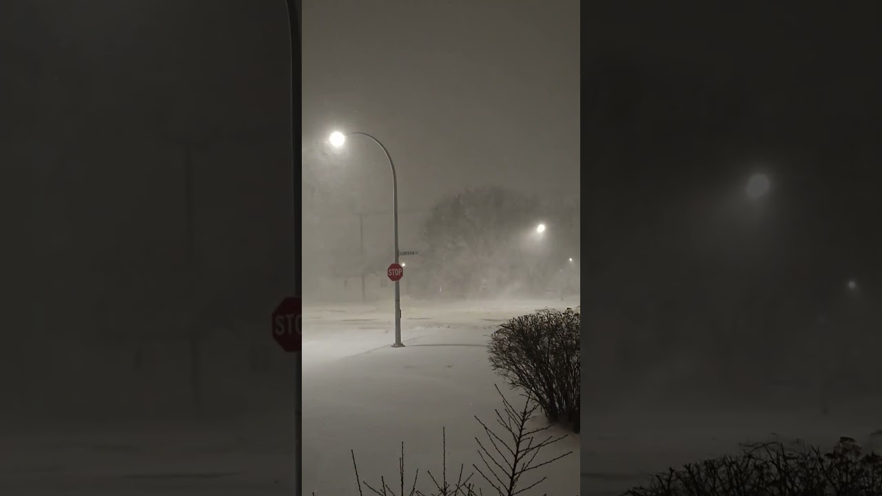 Winnipeg Snowstorm LIVE | Blizzard Conditions ❄️🇨🇦 