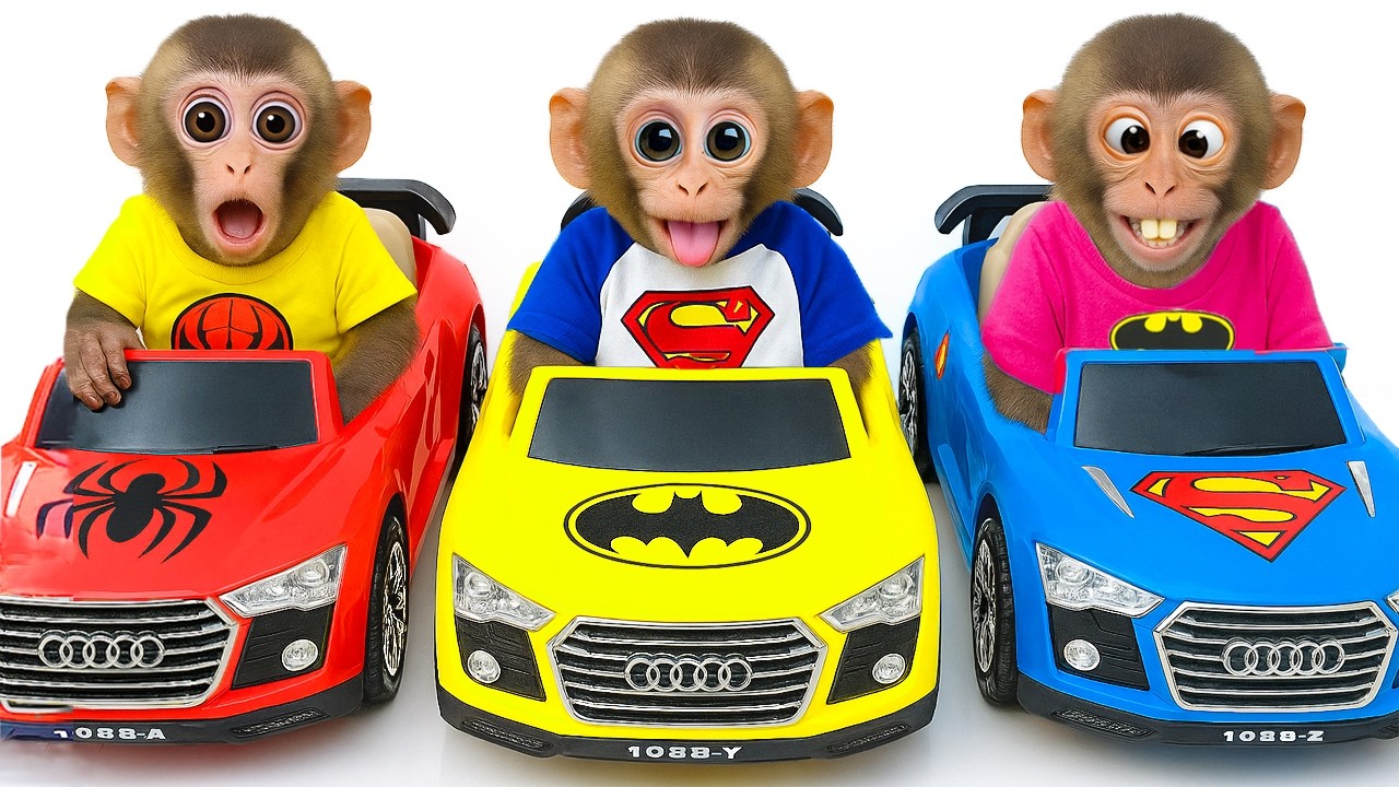 Monkey BoBo Challenge to be a Doctor to Rescue and Take care of Duckling | SMART BOBO MONKEY