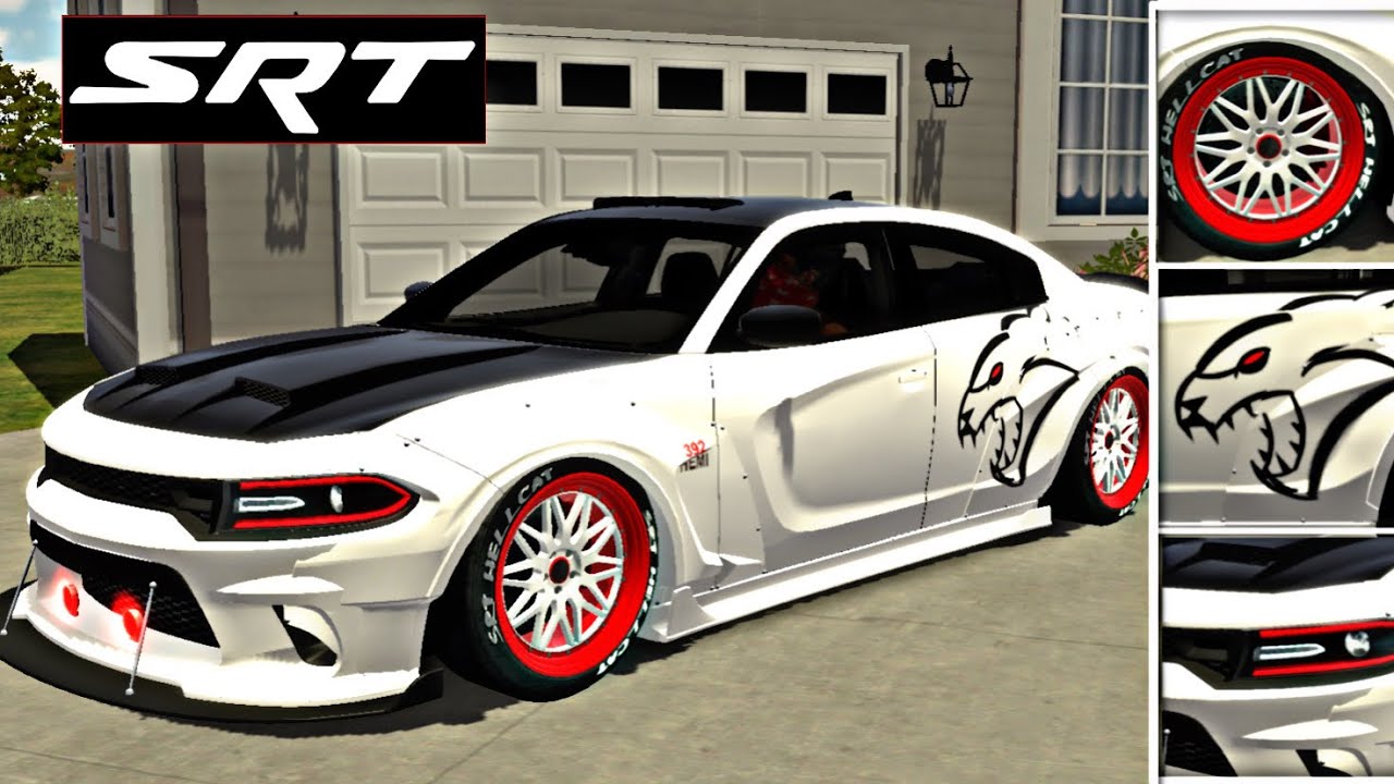 NEW EASY HELLCAT DESIGN IN CAR PARKING MULTIPLAYER🔥