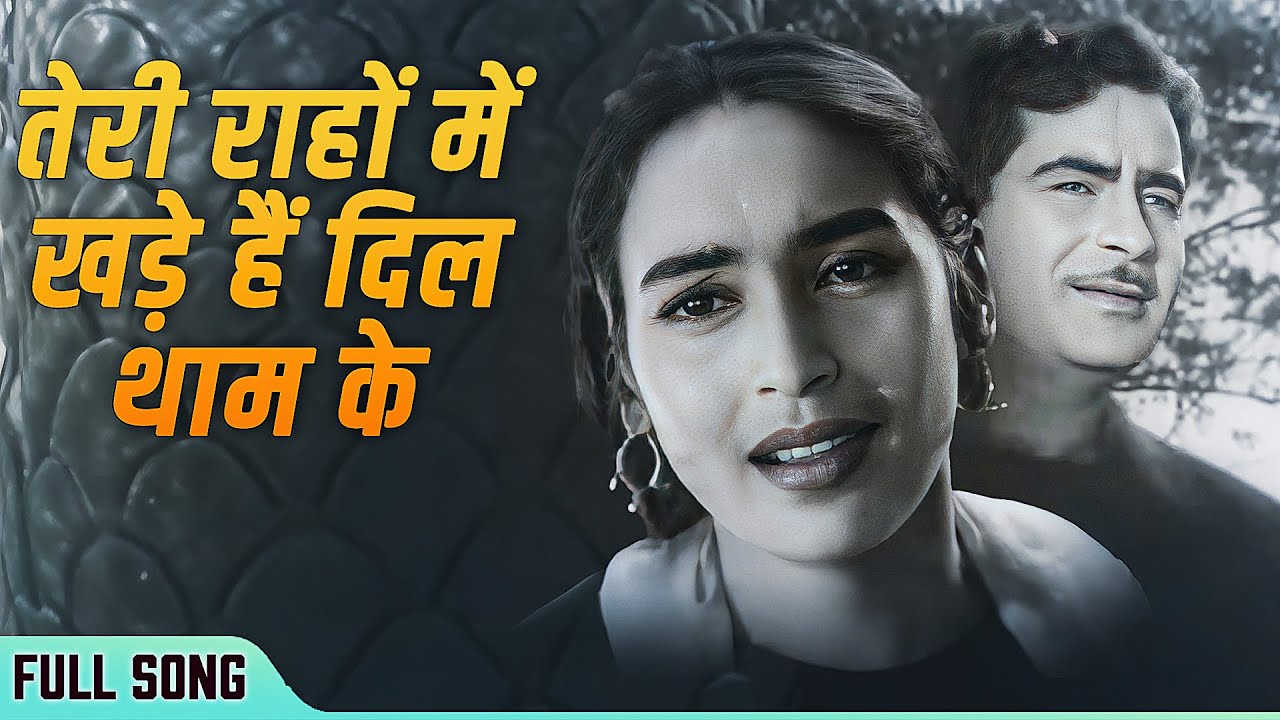 तेरी राहों में खड़े हैं दिल थाम के | राज कपूर | लता मंगेशकर जी के आवाज में ये सुंदर सदाबहार गाना |