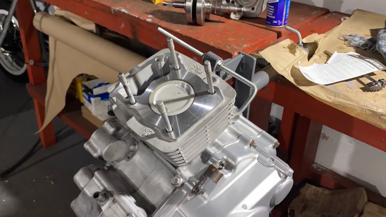 MONTAGEM COMPLETA DO MOTOR, CG 125 PARA 170CC