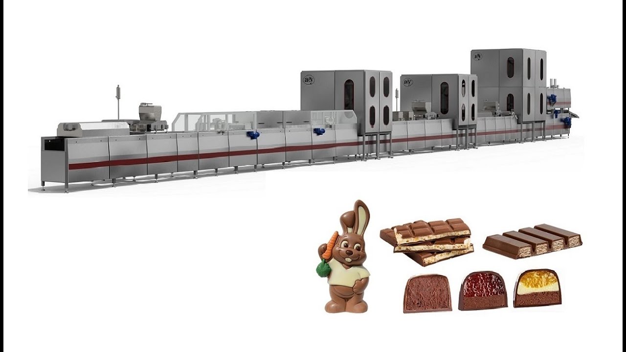 Alpy Machinery - Chocolate Shell Moulding Line 2018