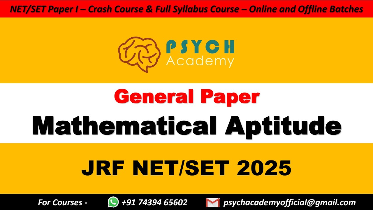Mathematical Aptitude Lesson 2 | UGC NET Paper I / General Paper | Time and Distance | AJ Sir