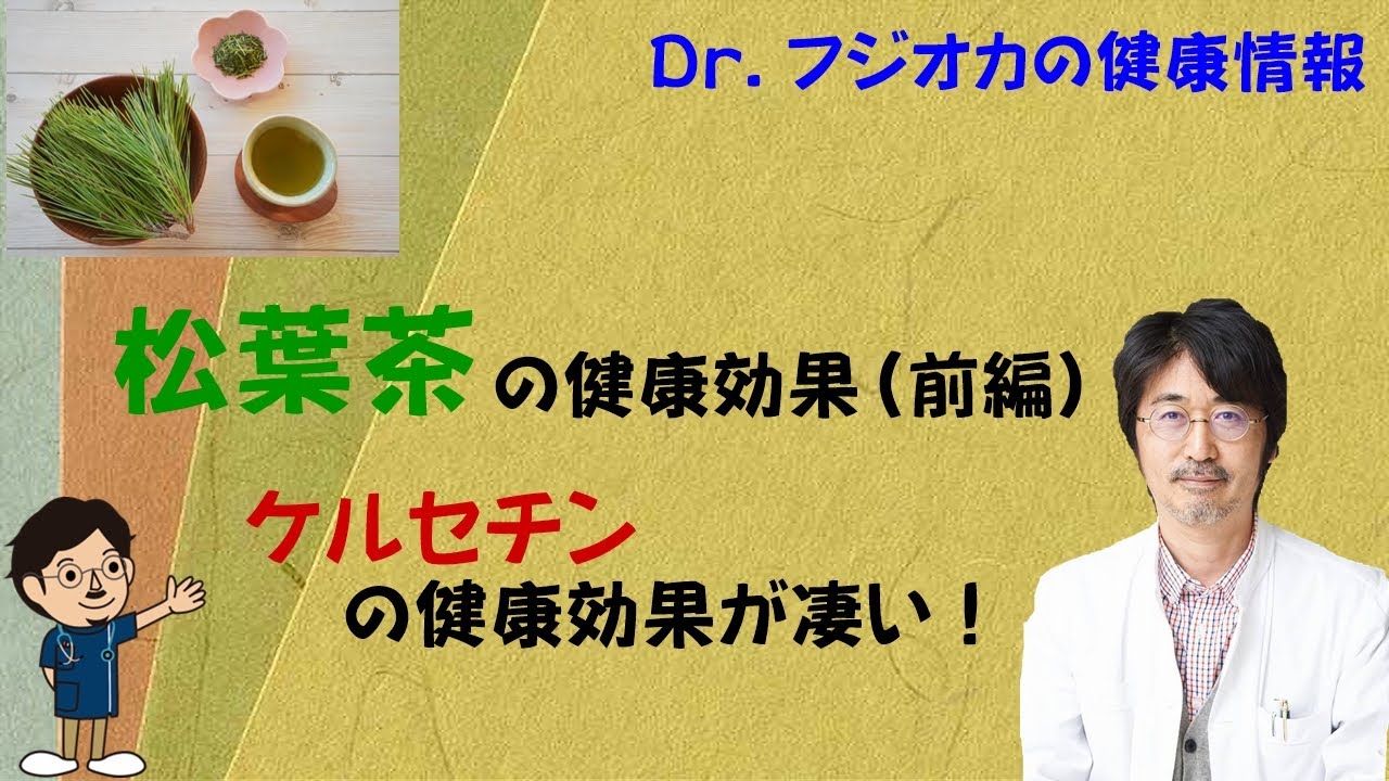 松葉茶の健康効果（前編）ーケルセチンの健康効果が凄い！ー