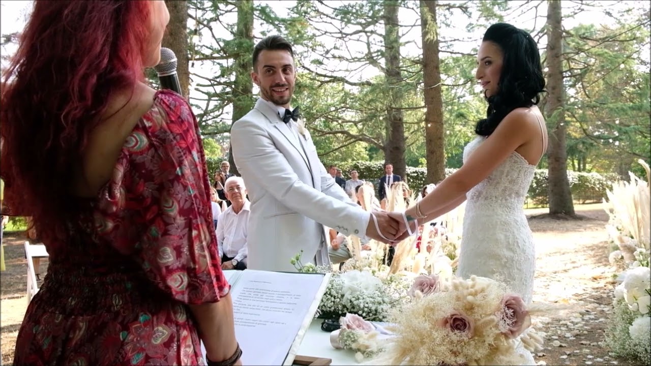 💚Matrimonio Simbolico Rossana Trabattoni RITO DEI NASTRI Celebrante Cerimonia Varese Lombardia Orta