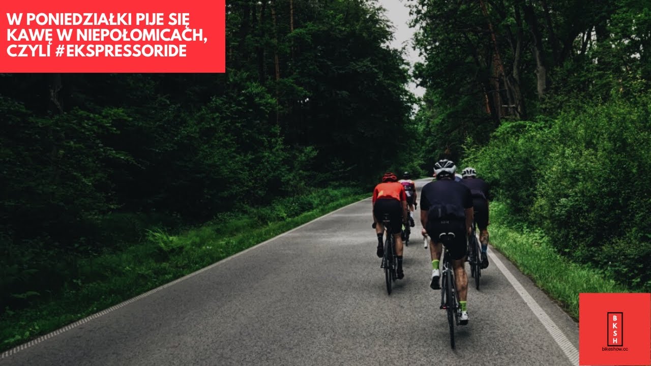 W poniedziałki pije się kawę w Niepołomicach, czyli pierwszy #ekspressoride