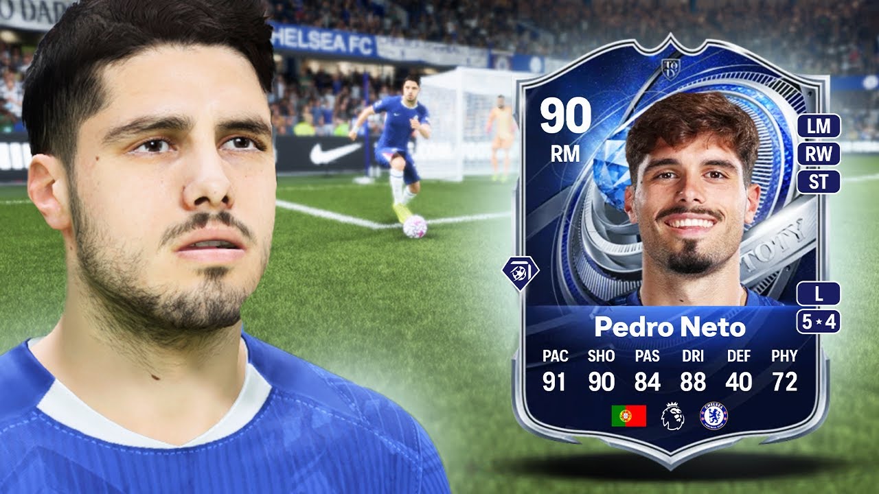 90 PEDRO NETO INSIDE EDGE EVOLUTION PLAYER REVIEW IN FC 26 | FC 26 ULTIMATE TEAM