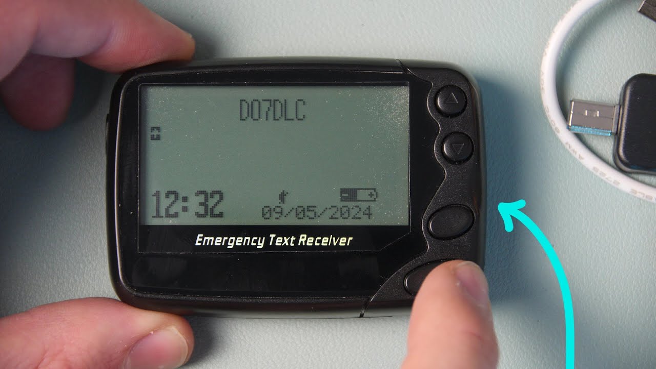 GP2009N / 602R Dapnet Pager - Review und programmieren | Felix Lenz