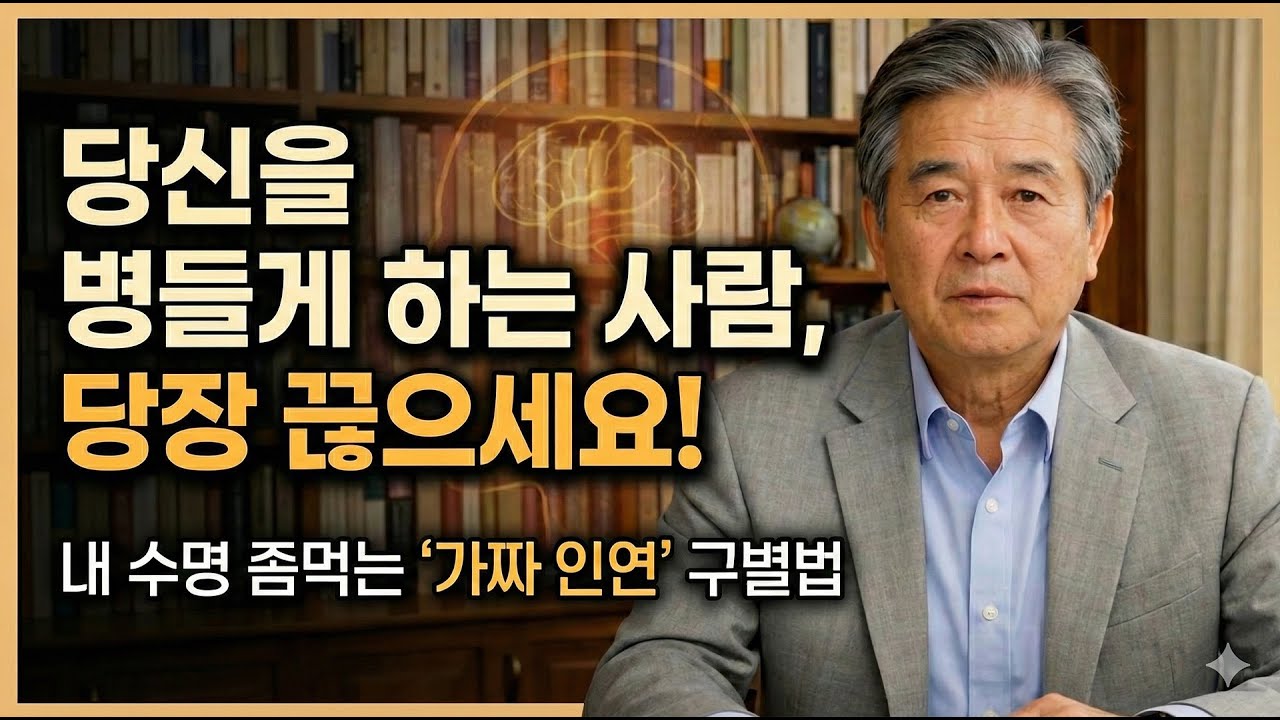 주변에 이런 사람 있나요? 노년에 반드시 끊어야 할 해로운 인간관계
