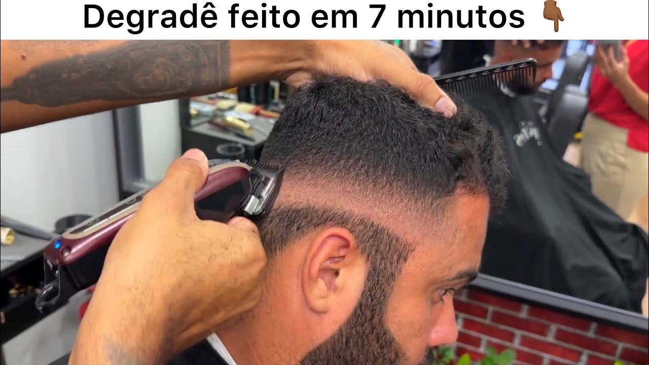Como fazer um degradê com rapidez em 7 minutos