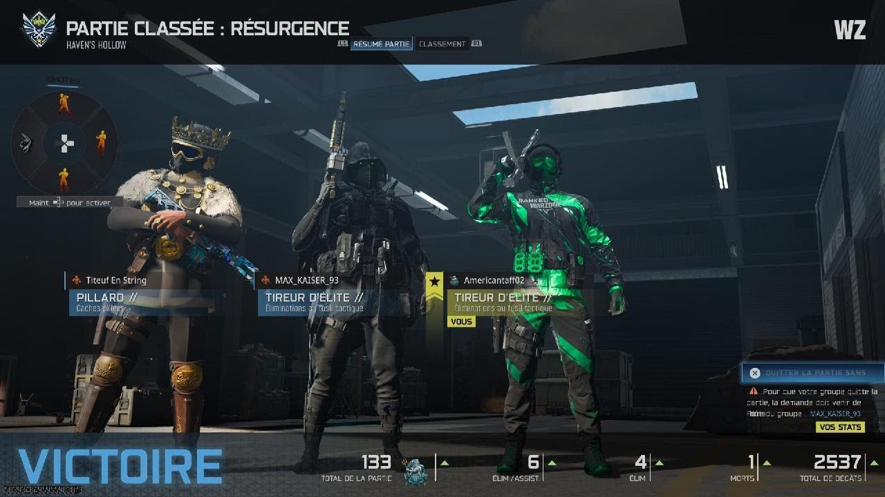 RANKED BO7 TOP1 en compagnie de MAX_KAIZER_93 / Titeuf En String