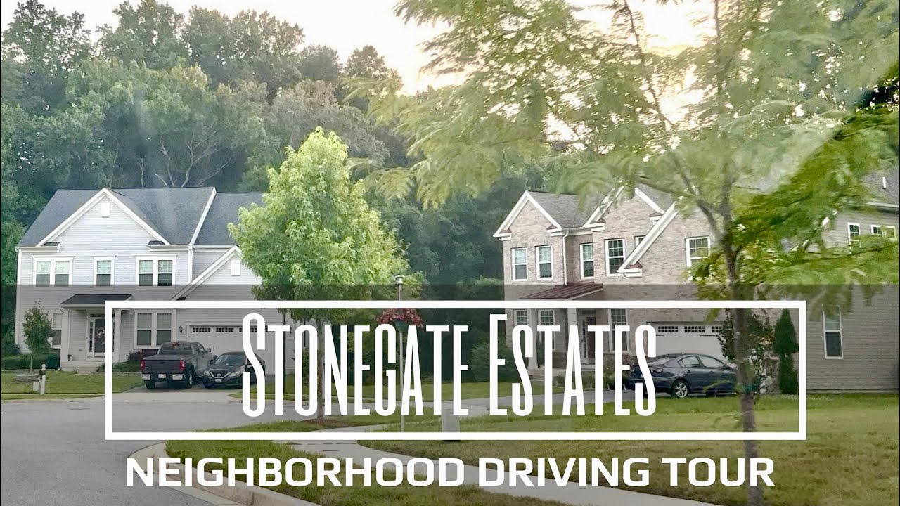 Fort Washington, MD - Stonegate Estates - Neighborhood Driving Tour - Maryland Luxury Real Estate
