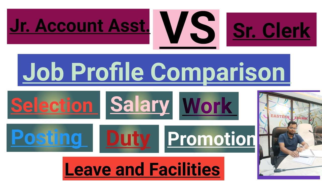 Comparison of Junior Account Asst. VS Senior Clerk Cum Typist। NTPC Posts Details।