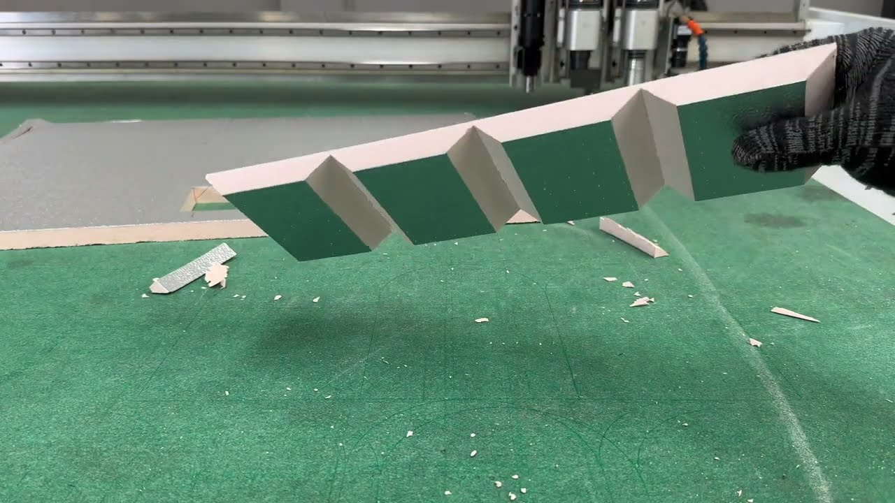 Phenolic Insulation Board Duct Cutting and Grooving Machine