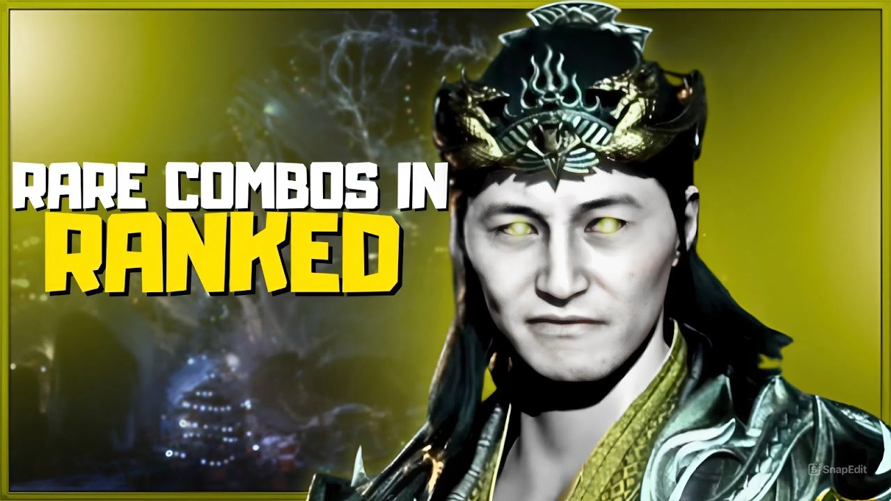 Using my Shang Tsung to perform rare combos in Ranked [Mortal Kombat 1 Khaos Reigns]