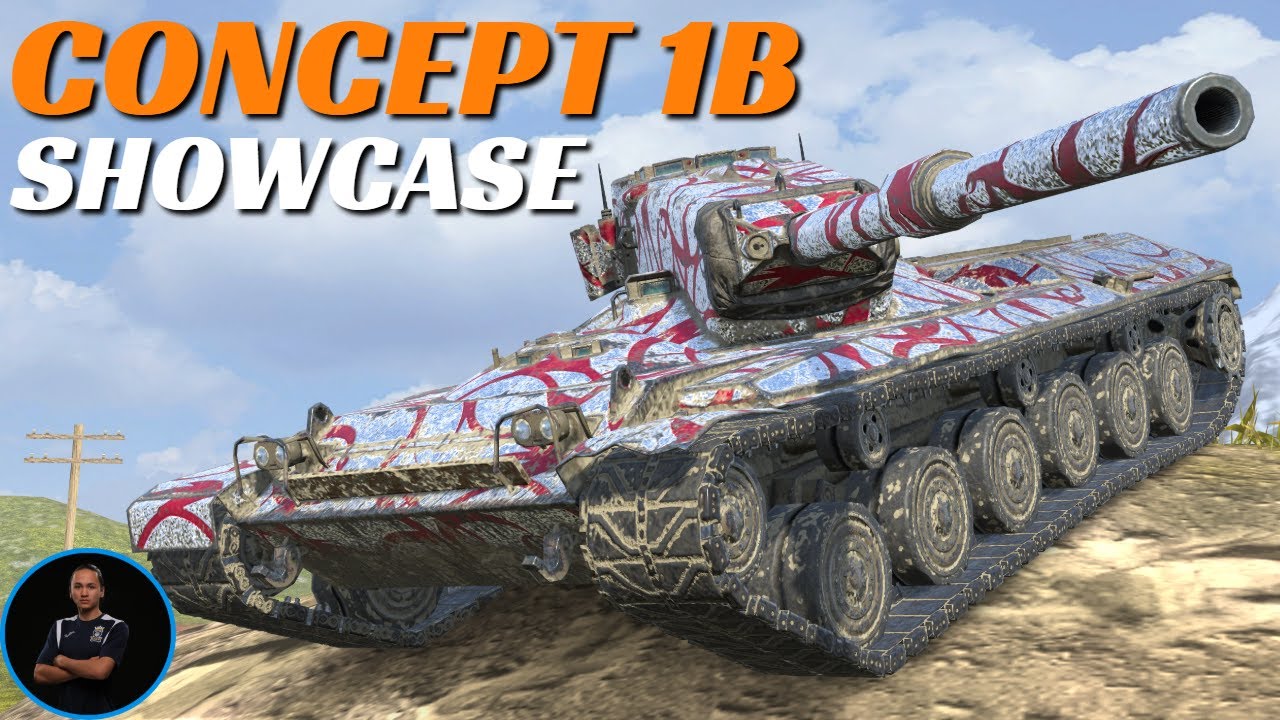 Concept 1B SHOWCASE | Is It Broken? | WoT Blitz
