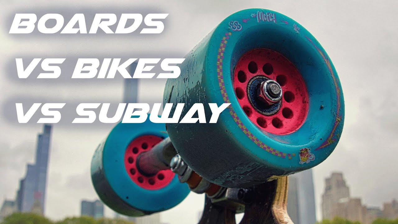 The Fastest Way Around Visiting NYC. Longboarding?