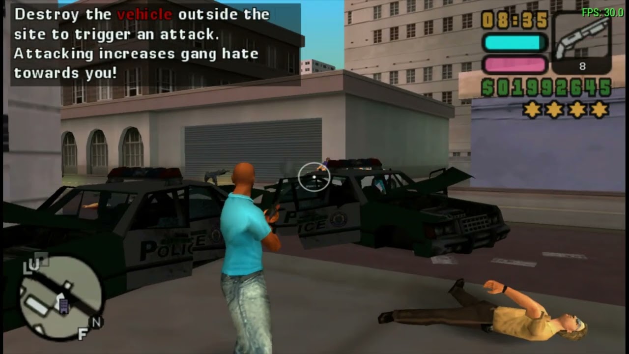 GTA VCS Downtown Shootout (1080p)