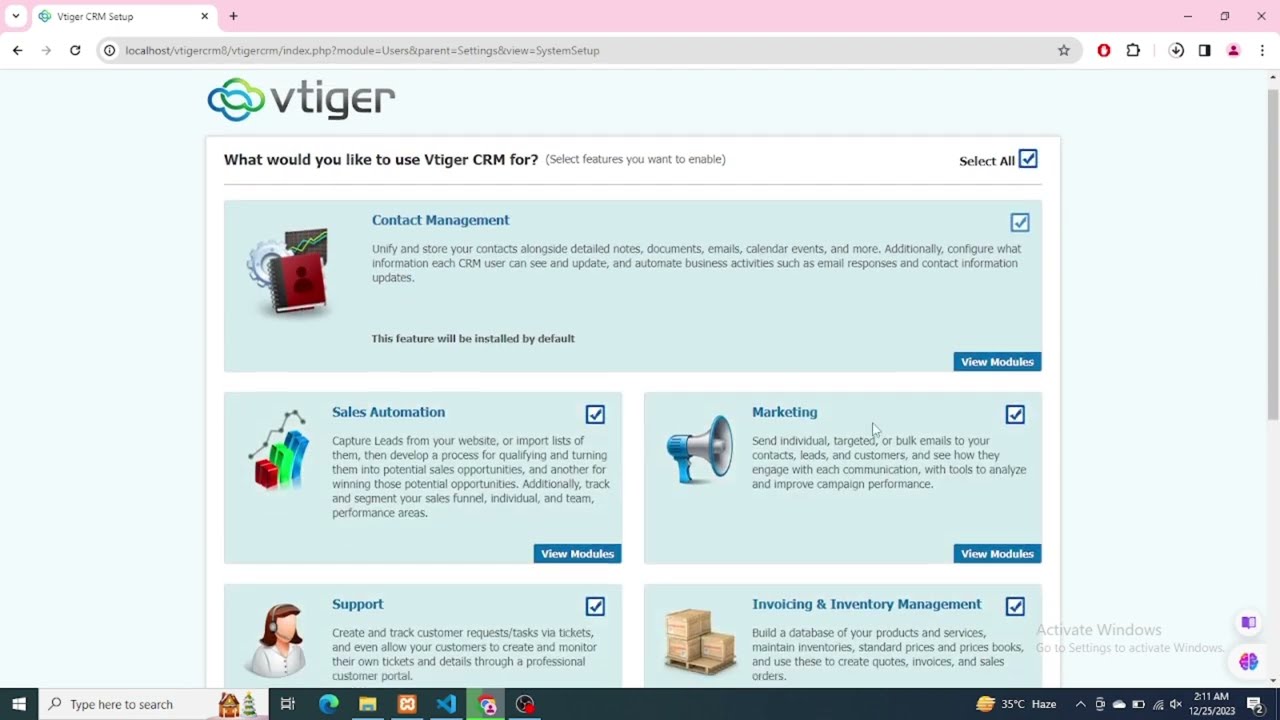 How to install vTiger on local machine | step by step vTiger | #vTiger #CRM #InstallationGuide