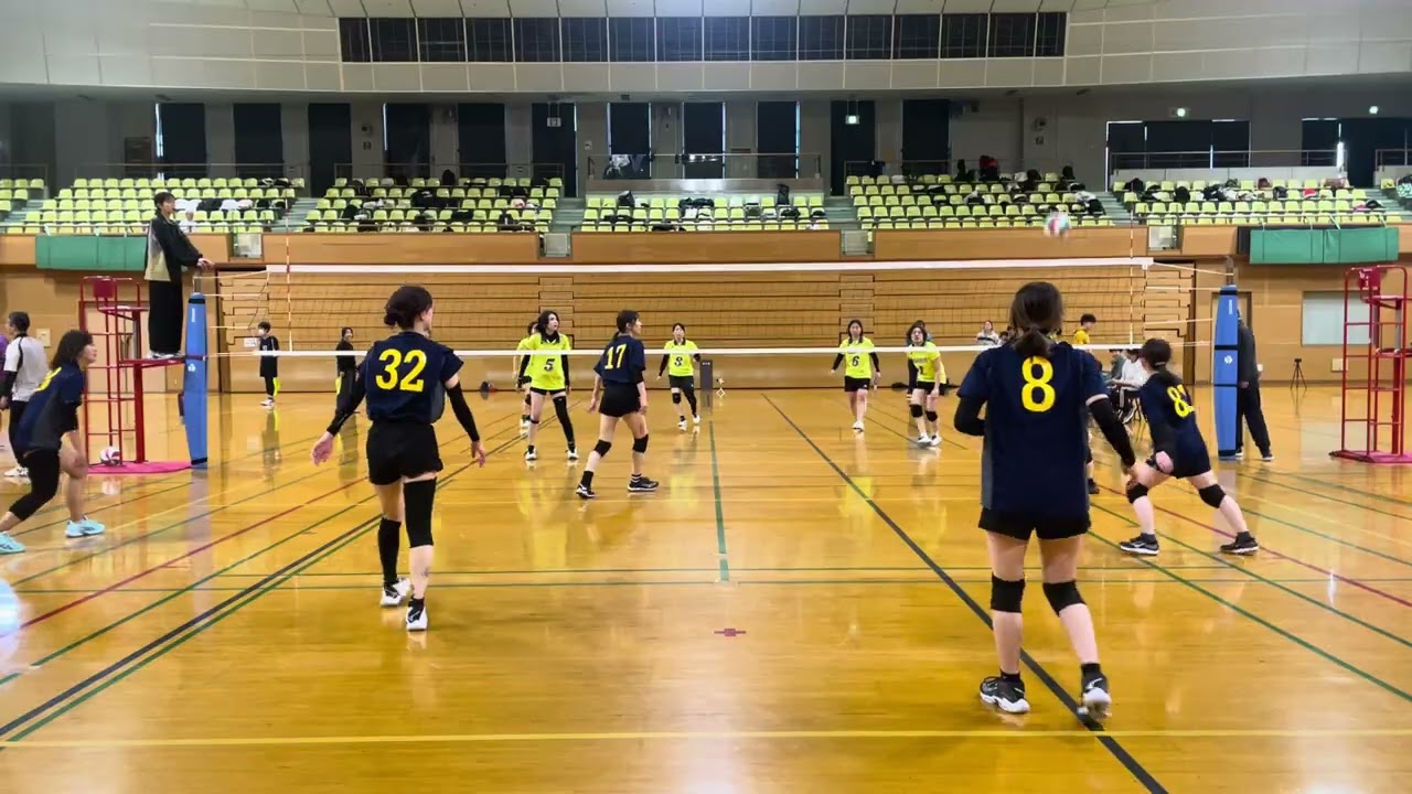 2026.02.23 建設リーグ女6 vs大林 1セット目